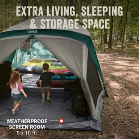 Coleman Skylodge 12-Person Tent w/ Rainfly & Screened Porch item