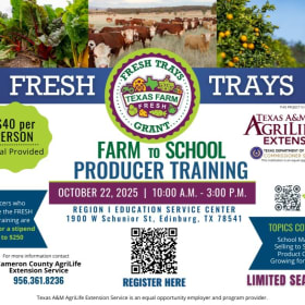 Photo of Farm To School Producer Training