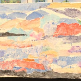 Abstract beach Painting item
