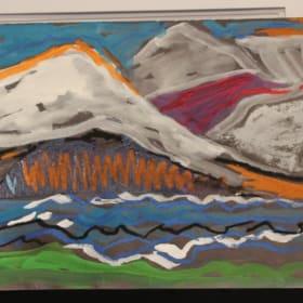 Abstract Landscape Painting. item