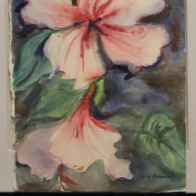 Hibicous Bloom Painting item