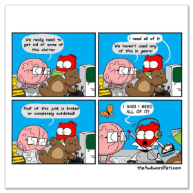 Awkward Yeti "Clutter" item