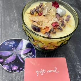 Gift Card for Reiki with Dana Young plus a candle item