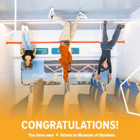 4 tickets to Museum of Illusions (blackout dates apply) item