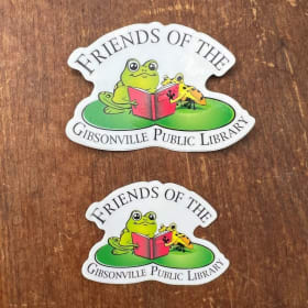 Friends Logo Stickers - Small item