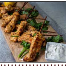 CHICKEN SOUVLAKI- *RAW* item