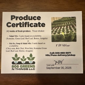 808 Greens N Things LLC #1 item