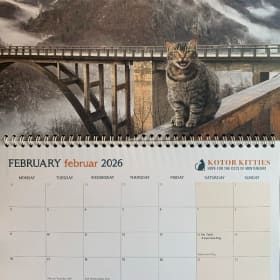 2026 Kotor calendar item