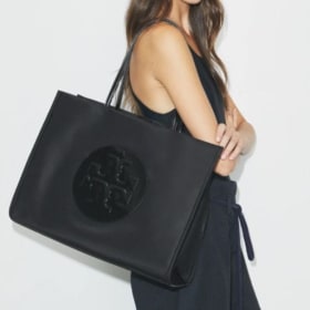 Tory Burch Ella Patent Nylon Tote item