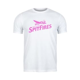 White Youth S - Adult XL PINK Logo T-Shirt item