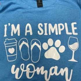 I'm a Simple Woman item