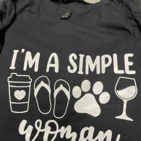 I'm a Simple Woman item