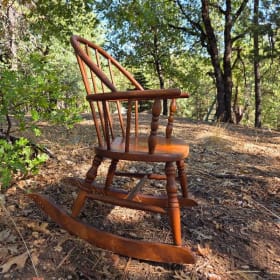 Antique Child's Rocking Chair item