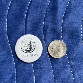JANUS FILMS BUTTON NEW INDIE ARTHOUSE FOREIGN FILM item
