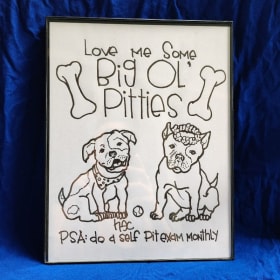 Big Ol' Pitties Art Print item