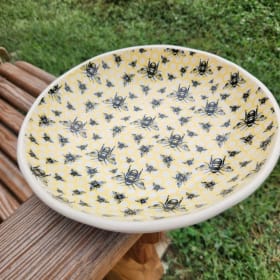 Hand Made Contemporary Bee Pottery from WNC 120 Value item