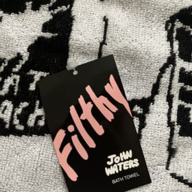 JOHN WATERS BEACH TOWEL 30x60 IN NEW UNUSED POPE OF TRASH item