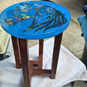 Horse Side Table item