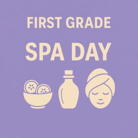 1st Grade Basket: Spa Day Theme item