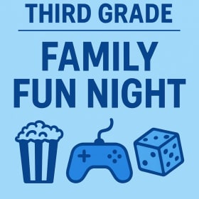 3rd Grade: Family Fun Night Theme item