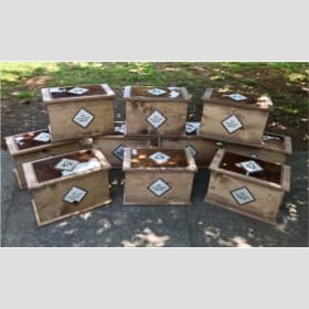 Hinged Top Storage Box item