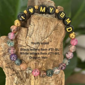 Item T1-BL (Black Letters) item