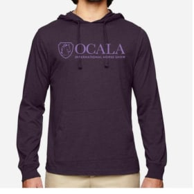 OIHS Unisex Eco Jersey Pullover Hooded Long Sleeve T-Shirt item