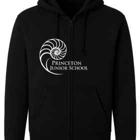 Black Zip-up Hoodie item