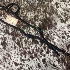 Cowboy Leather One-Eared Headstall (1 of 2) item