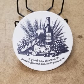 Wine Coasters (Set of 6) item