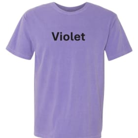 Adult Short Sleeve (Violet, Granite, Black) item