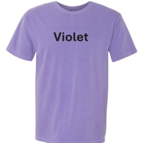Adult Short Sleeve - Extended Sizes (Violet, Granite, Black) item