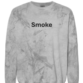 Adult Crew Sweatshirt (Amethyst, Smoke) item