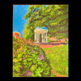 10(HS)- Flowers by the Old Well by Michael Yang item