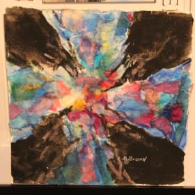 A vibrant Art Painting item