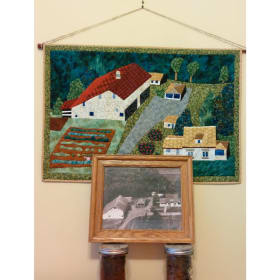 Fabric art commission item