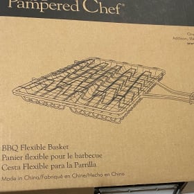 Pampered Chef BBQ Basket donated by Angela Campbell item
