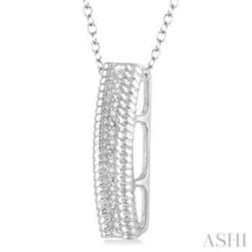 Sterling silver and diamond pendant value 250 item