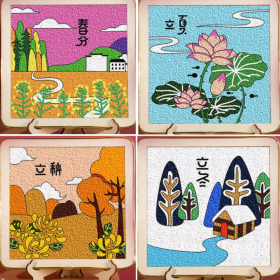 Traditional Chinese Pulp Art with Art Lyu Laoshi item