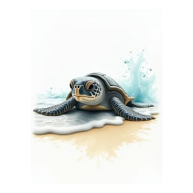 Sea Turtle Digital Print item