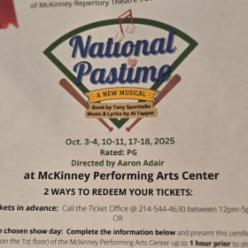 Item 12 "Take Me Out to the Musical" Basket item