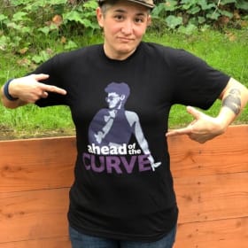 Ahead of the Curve T-shirt item