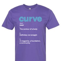 Curve Foundation T-Shirt (Purple) item