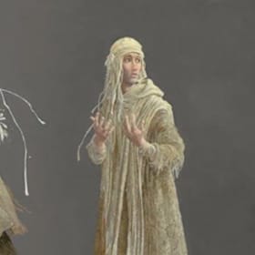 "Ten Lepers" Art item