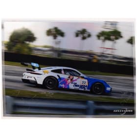 Autographed Metal Print of Ashley's Car item