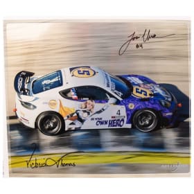 Autographed Metal Print of Loni's Car item