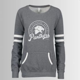 Ladies Varsity Fleece Crew Neck Pullover item
