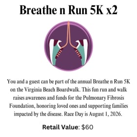 #40 Breathe n Run 5K x2 item