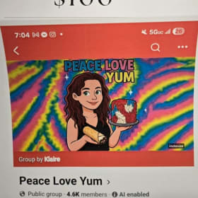 Peace Love Yum Gift Certificate item