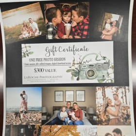 $300 Photography Session Certificate item